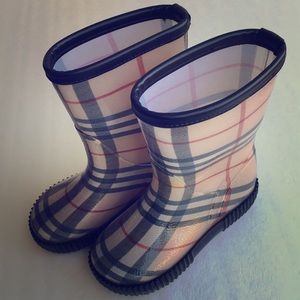 BURBERRY || kids rain boots